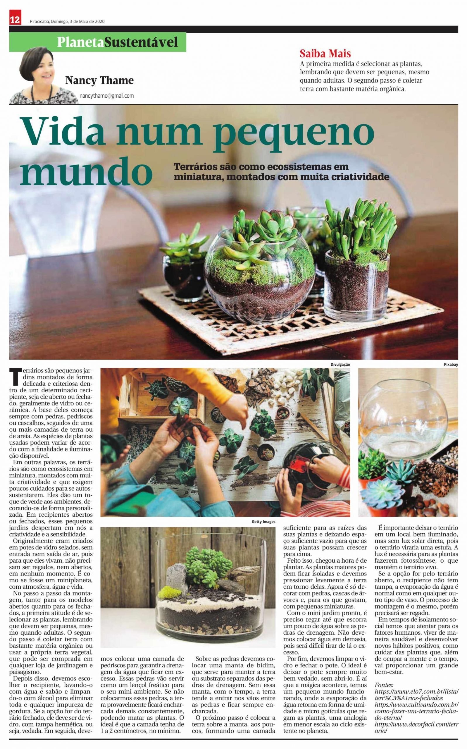 Vida num pequeno mundo