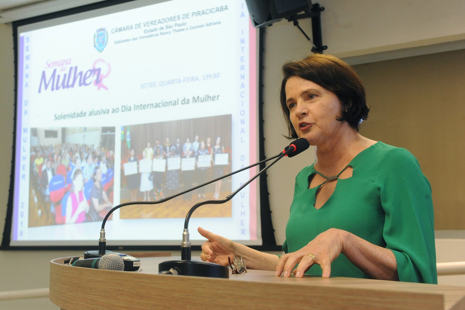 Nancy Thame apoia campanha Sinal Vermelho para a Violência Doméstica