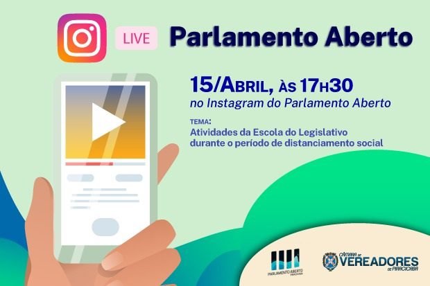 Escola do Legislativo é tema de programa ao vivo no Instagram