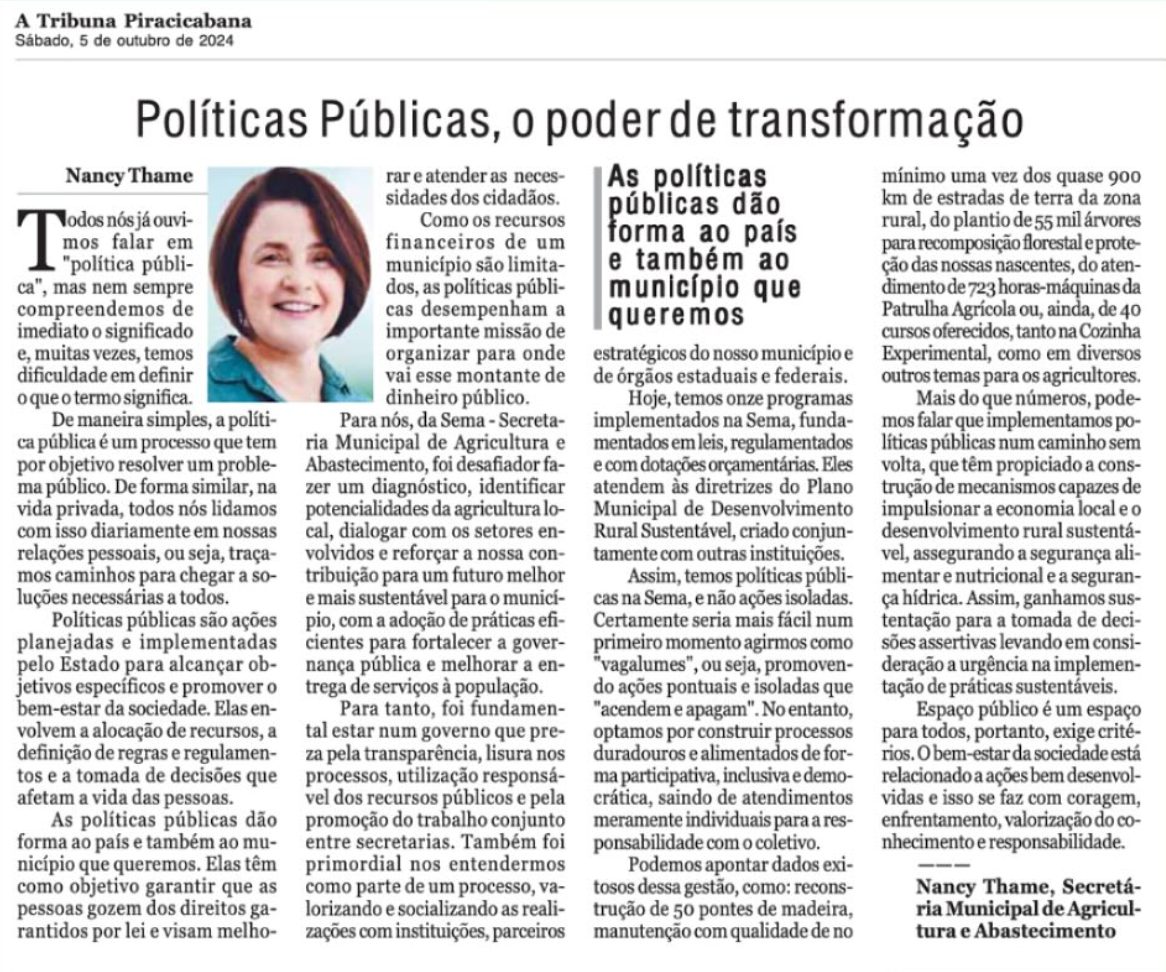 Políticas Públicas, o poder de transformação